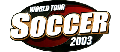 World Tour Soccer 2002 title screen for Playstation 2